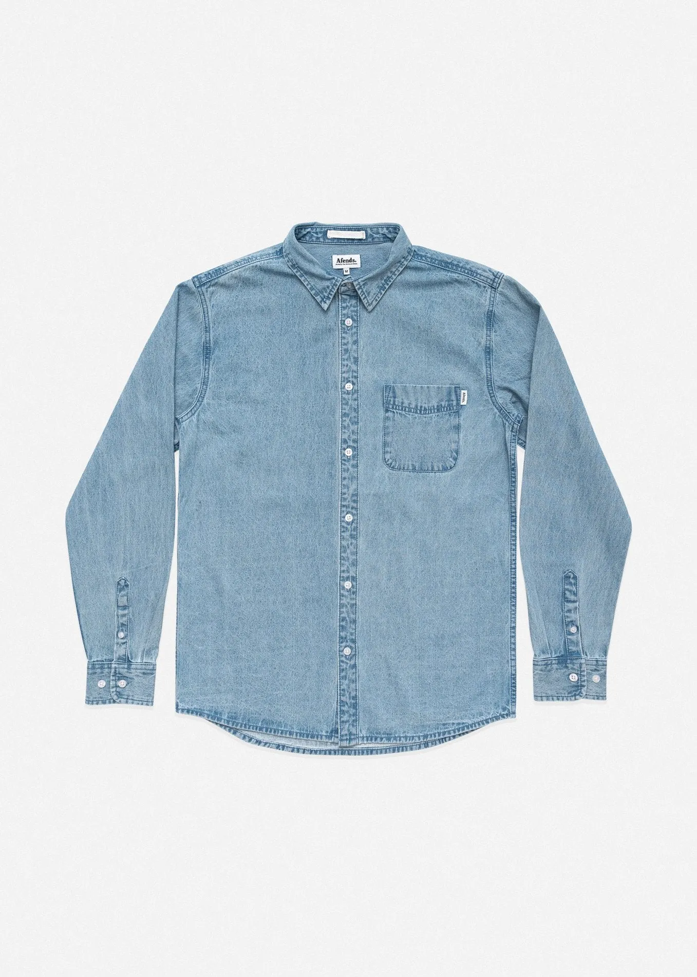 Afends Mens Stoned - Denim Shirt