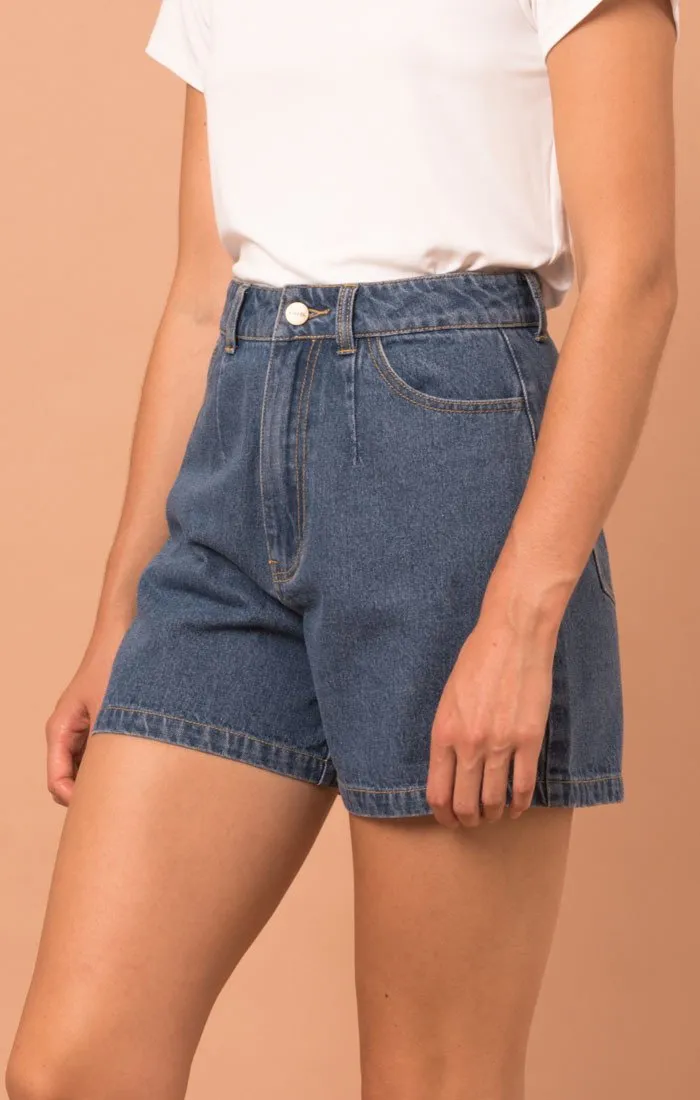 Afends Womens Seventy Two's - Denim Shorts