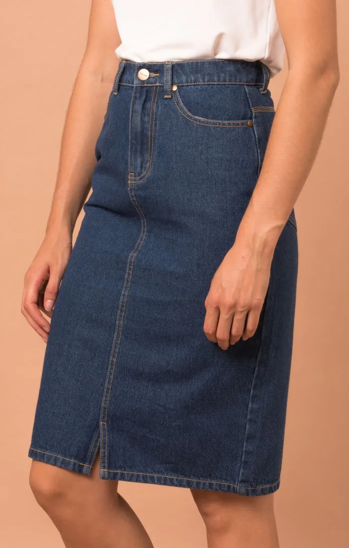 Afends Womens Sierra - Denim Skirt