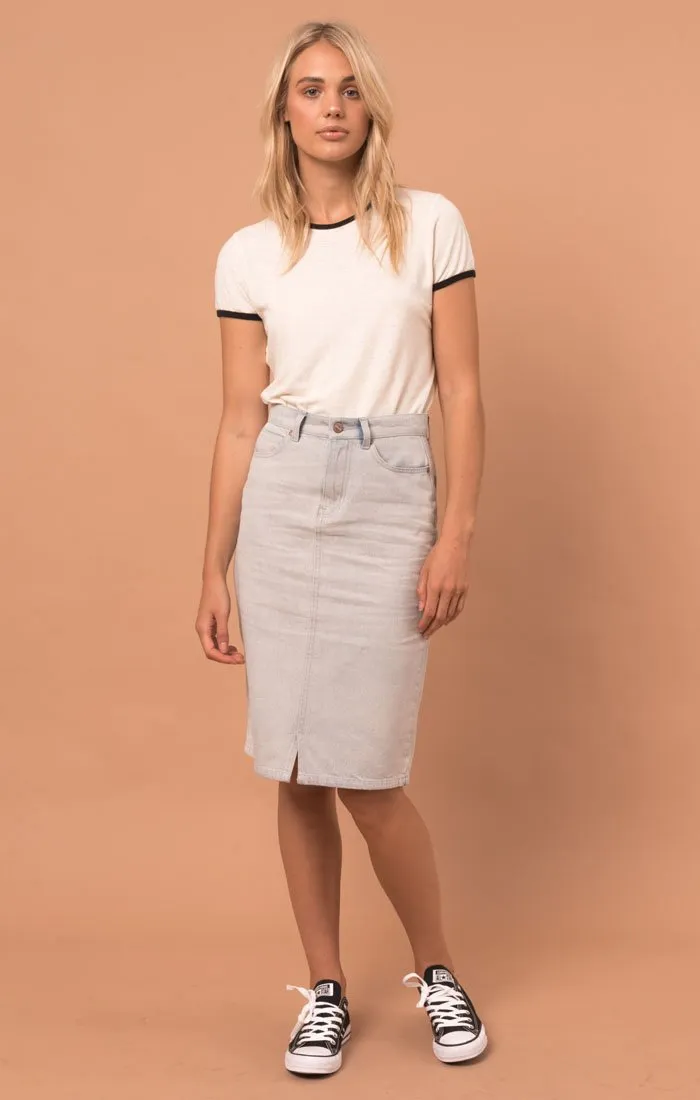 Afends Womens Sierra - Denim Skirt