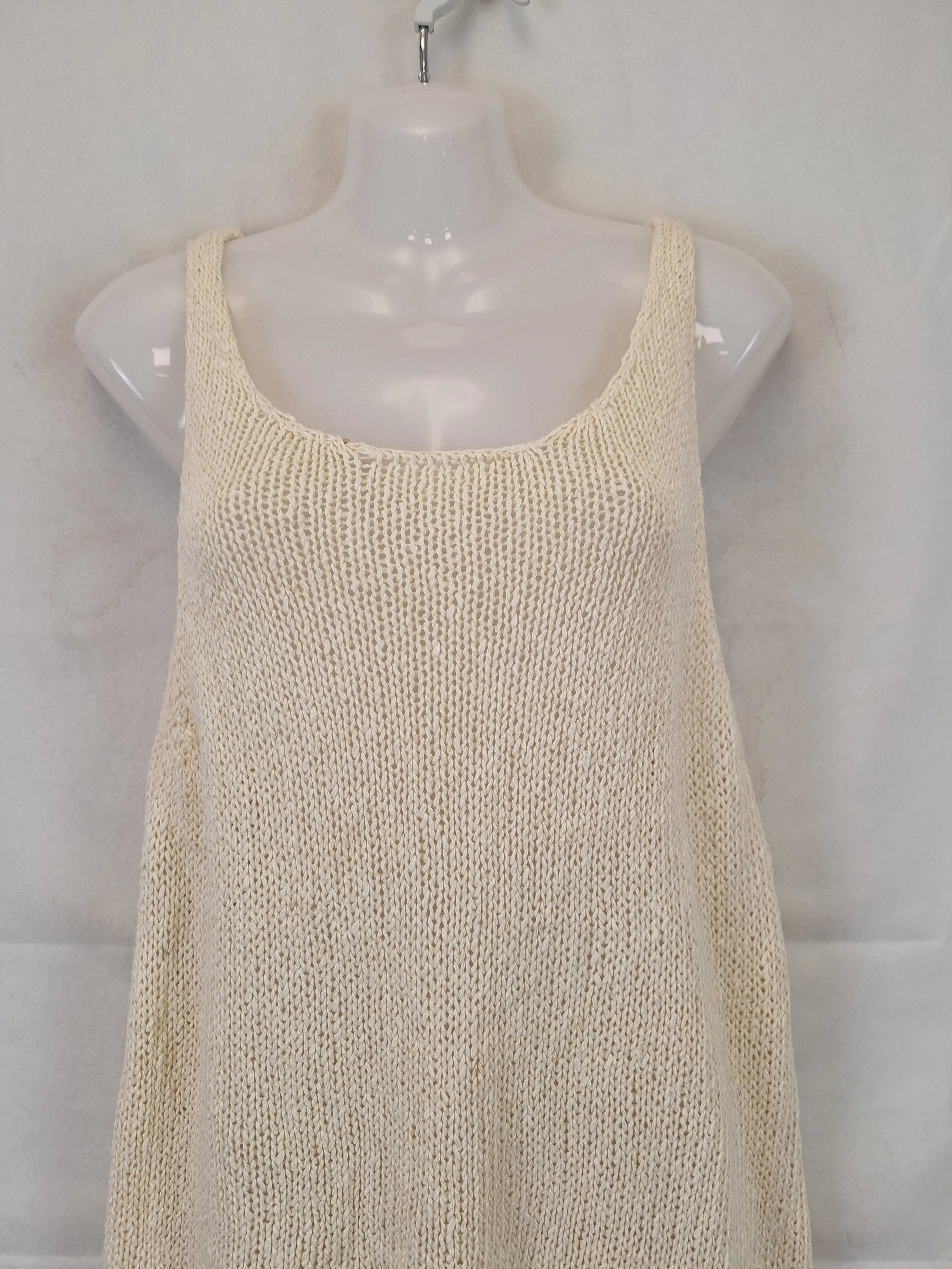 American Vintage Beachside Crochet Mini Dress Size S