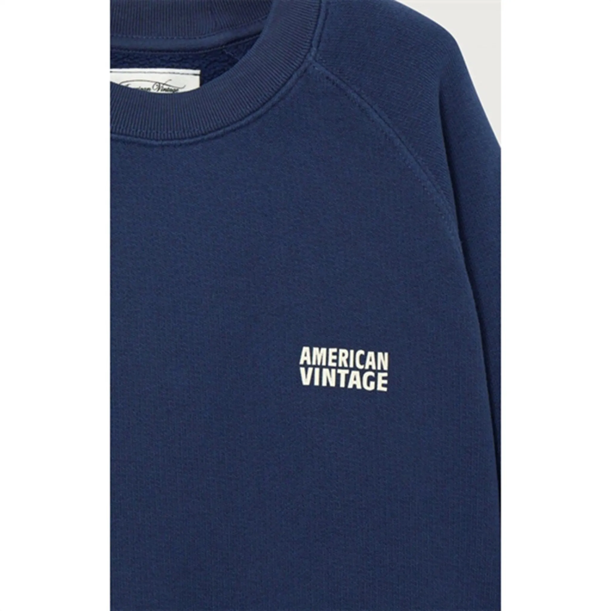 American Vintage Izubird Sweatshirt Navy Vintage