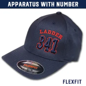 Apparatus with Number Custom Hat - Flexfit