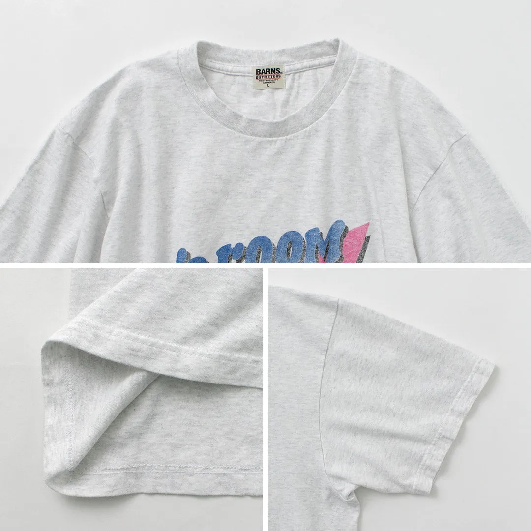 BARNS / RE:PRODUCTER Short Sleeve Printed T-Shirt