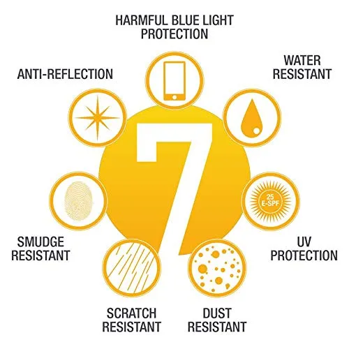 Blue Light Blocking Glasses - Computer Screen Bluelight Protection - Anti UV Glare - Hatteras Model ( 0.0, Tortoise)