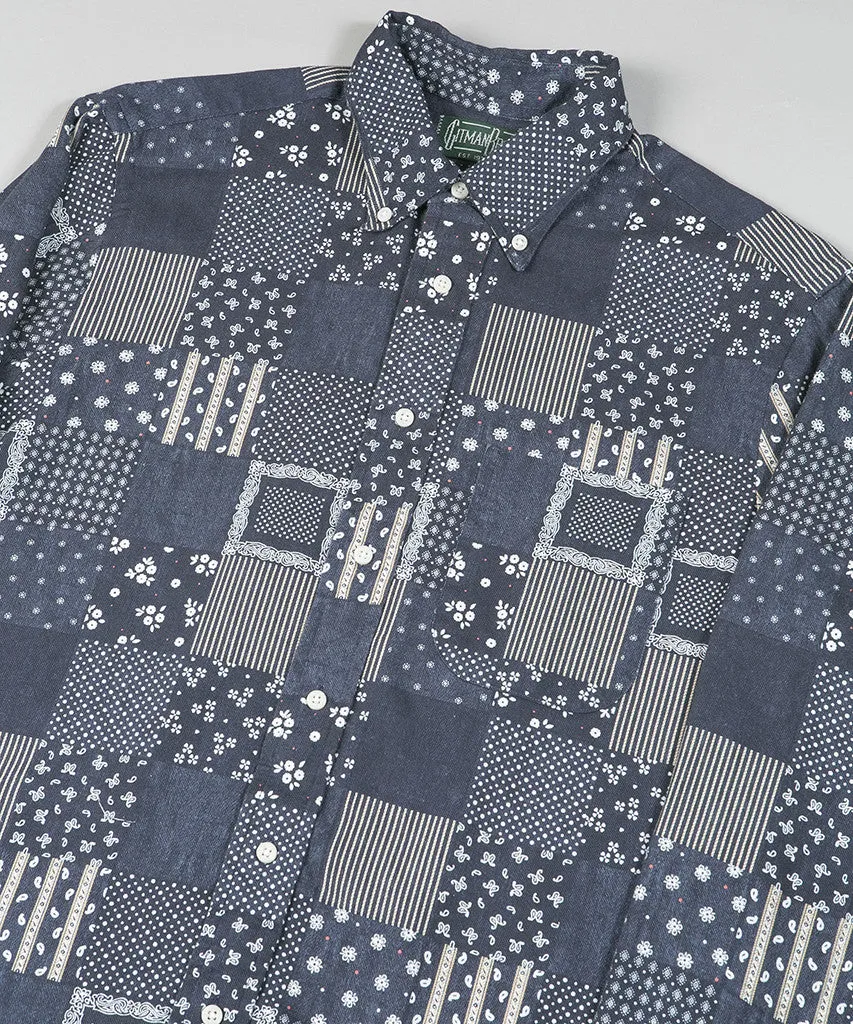 Gitman Vintage Patchwork Print Shirt