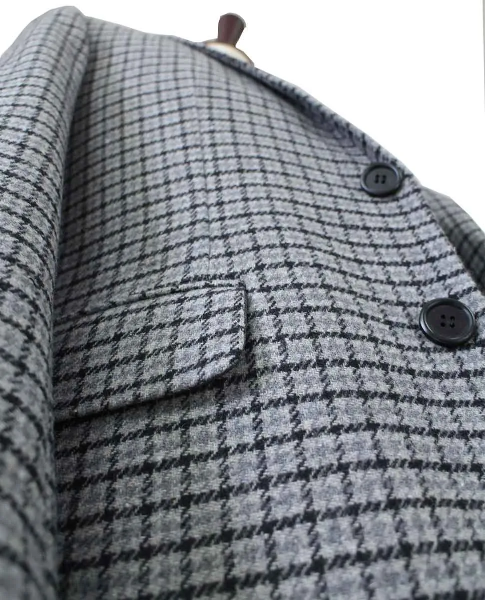 GREY HOUNDSTOOTH TWEED 2 PIECE