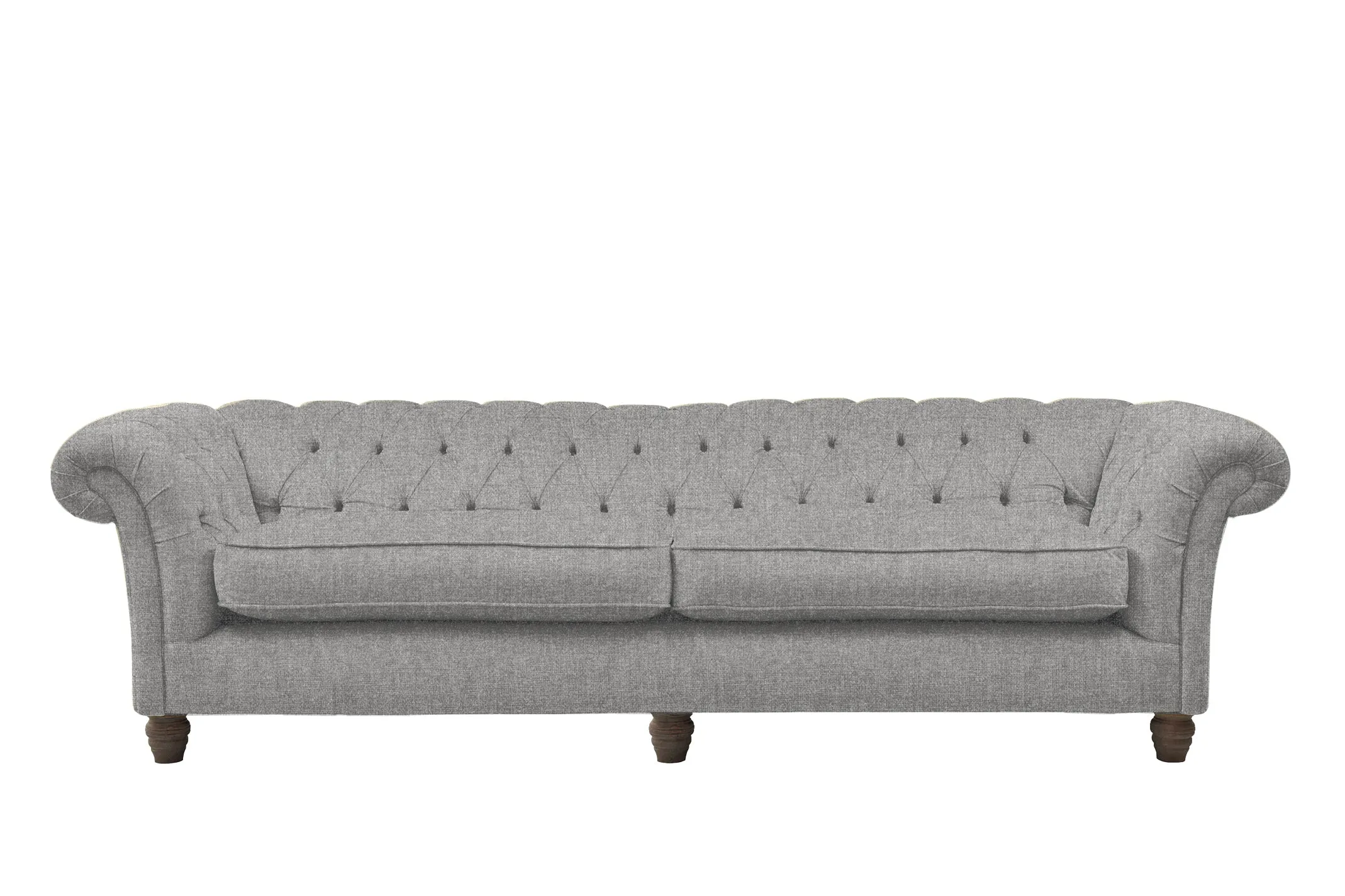 Grosvenor | 4 Seater Sofa | Orly Light Grey