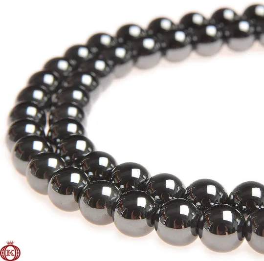 Hematite Beads Smooth Round