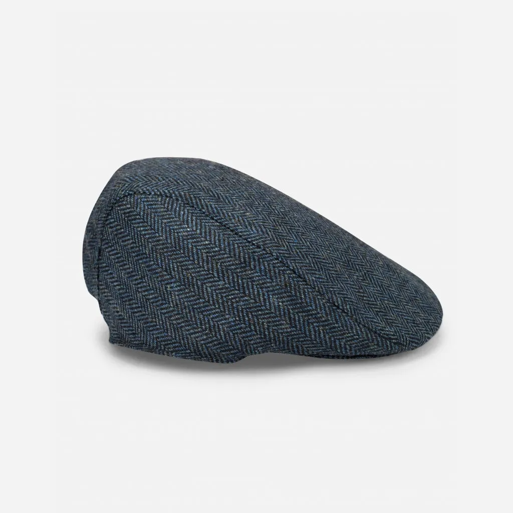 Hoggs of Fife Herringbone Waterproof Tweed Cap