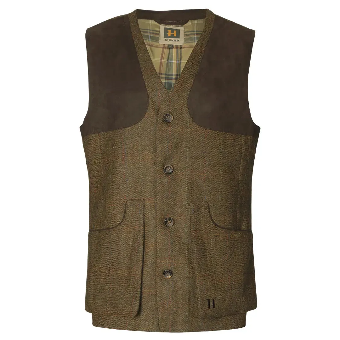 Kenmore Shooting Waistcoat - Terragon Brown by Harkila