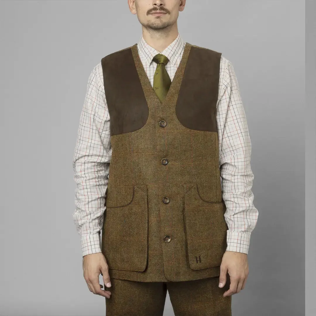 Kenmore Shooting Waistcoat - Terragon Brown by Harkila