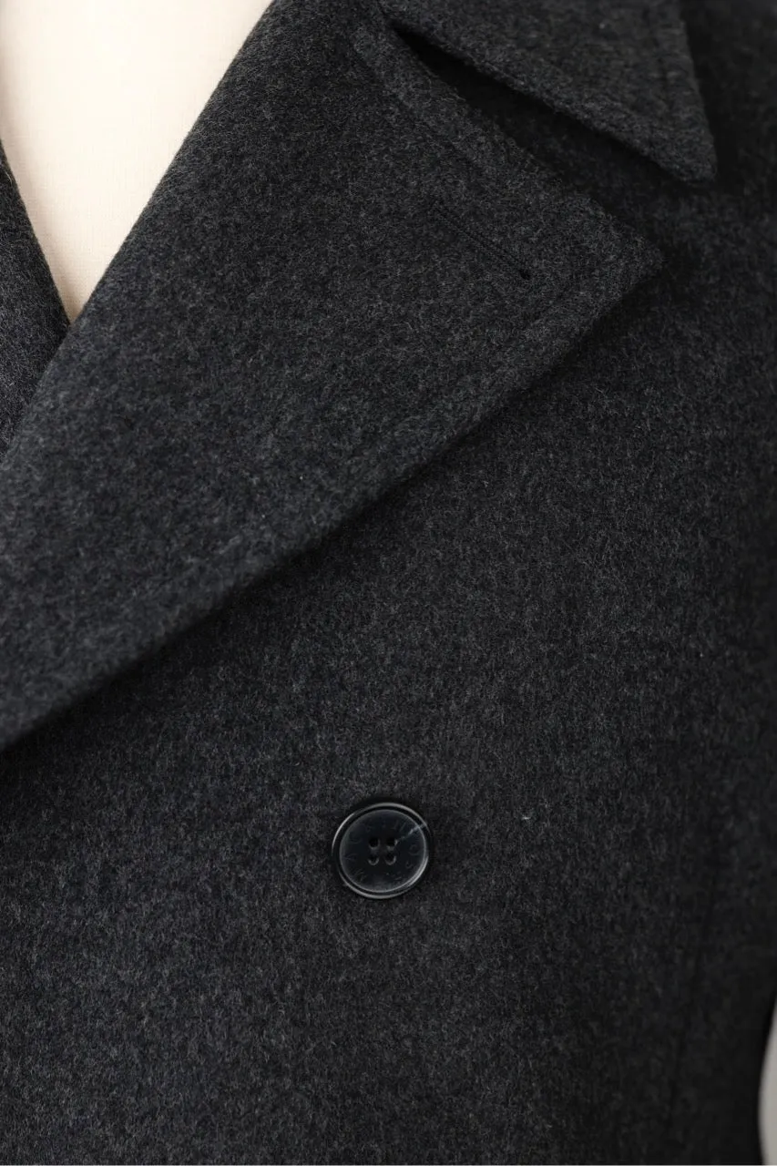 Loro Piana Storm System Double Breasted Wool Dress Coat