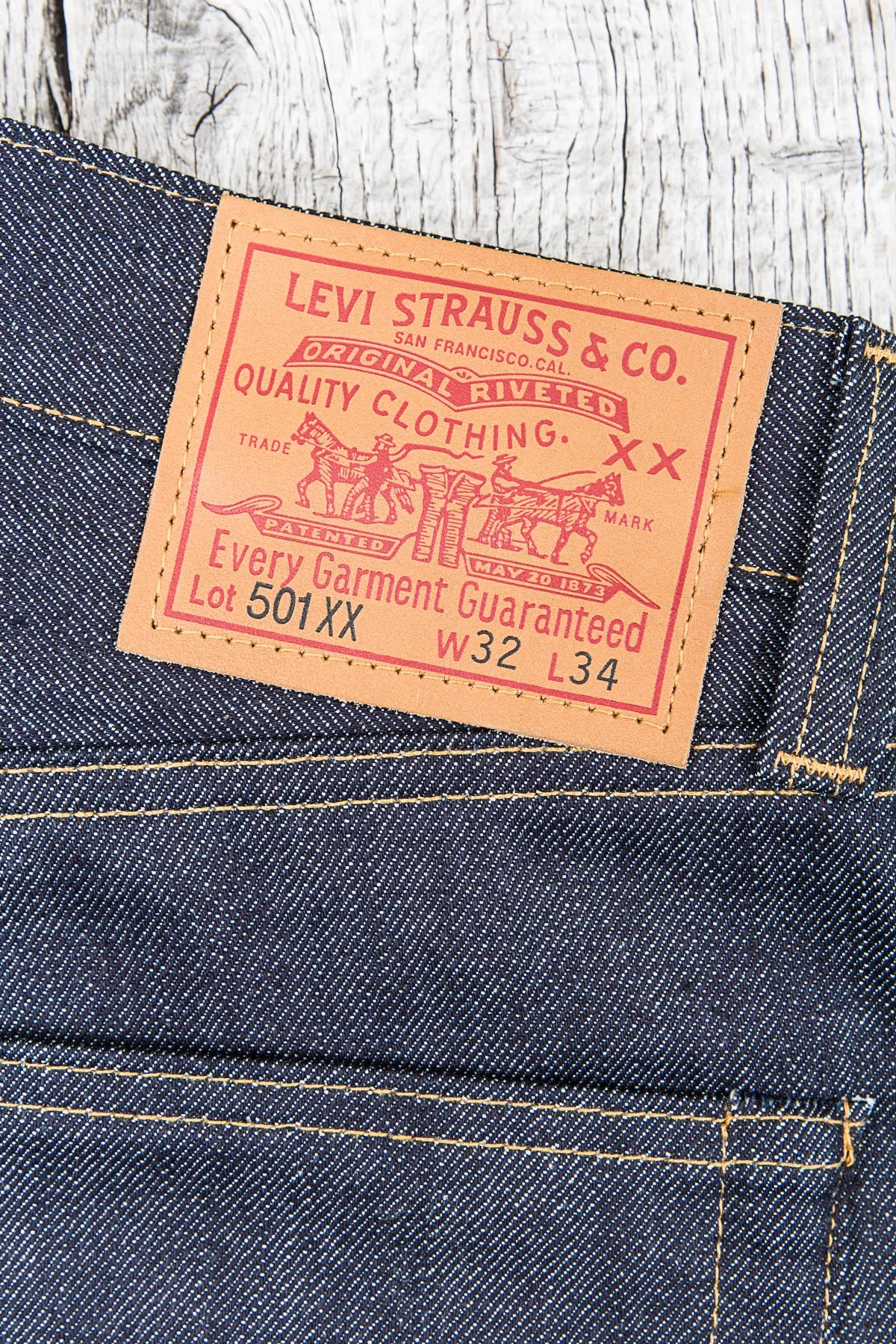 LVC 1947 501XX Jeans Rigid