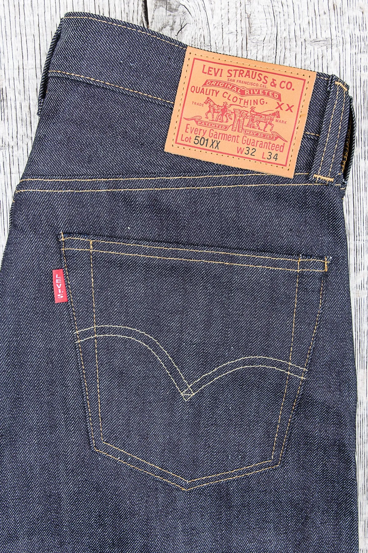 LVC 1947 501XX Jeans Rigid