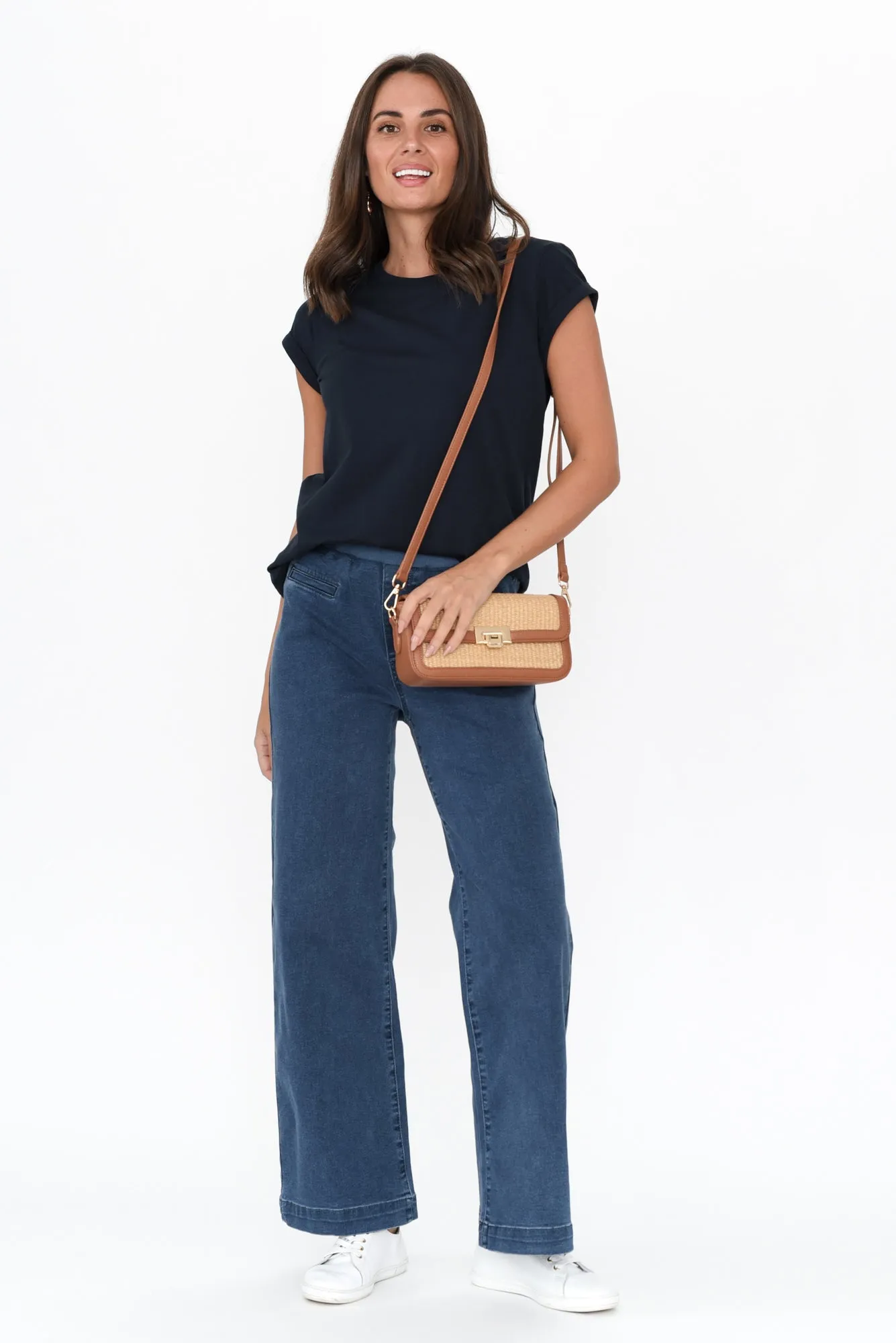 Maddy Blue Wide Leg Jeans