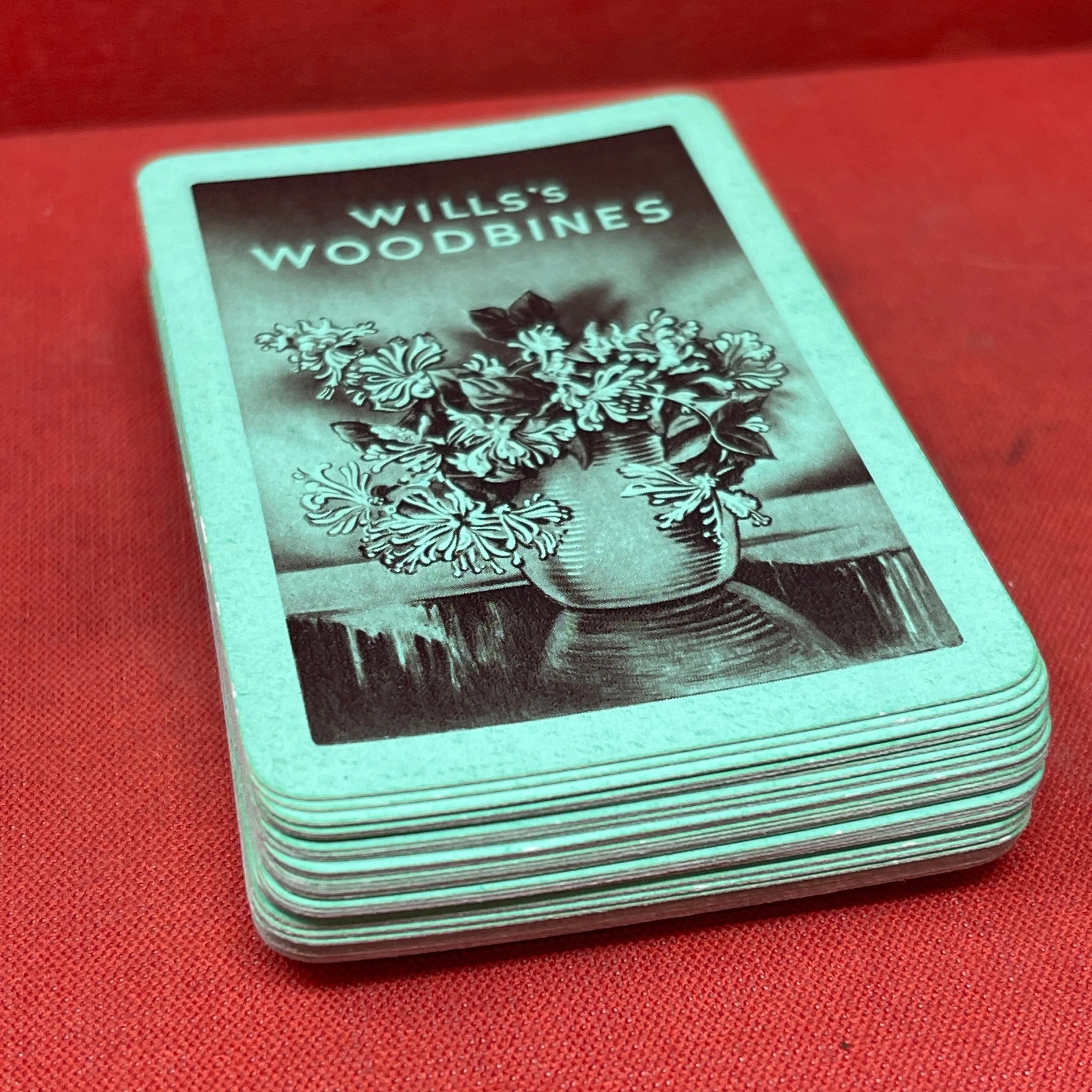 Original Vintage Wills Woodbine Playing Cards – Rare Collectible Deck