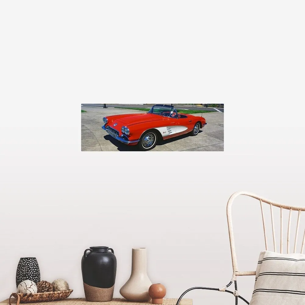 "1959 Corvette" Poster Print - Multi