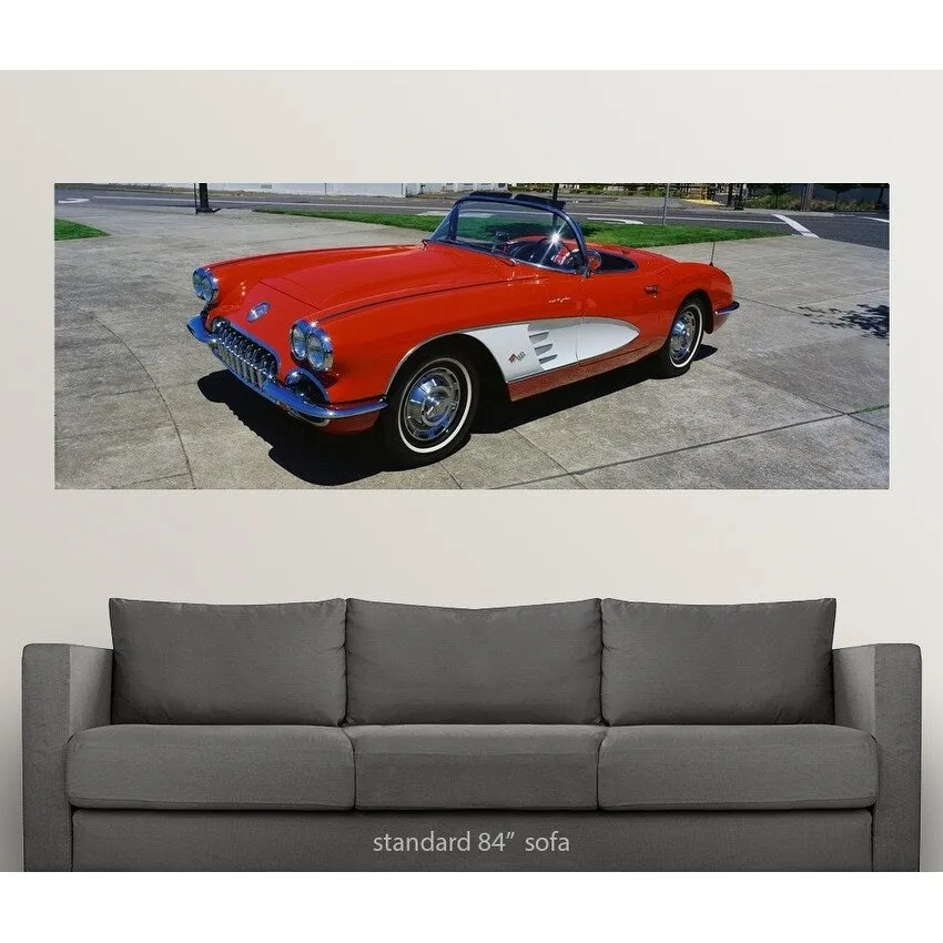 "1959 Corvette" Poster Print - Multi