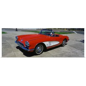 "1959 Corvette" Poster Print - Multi