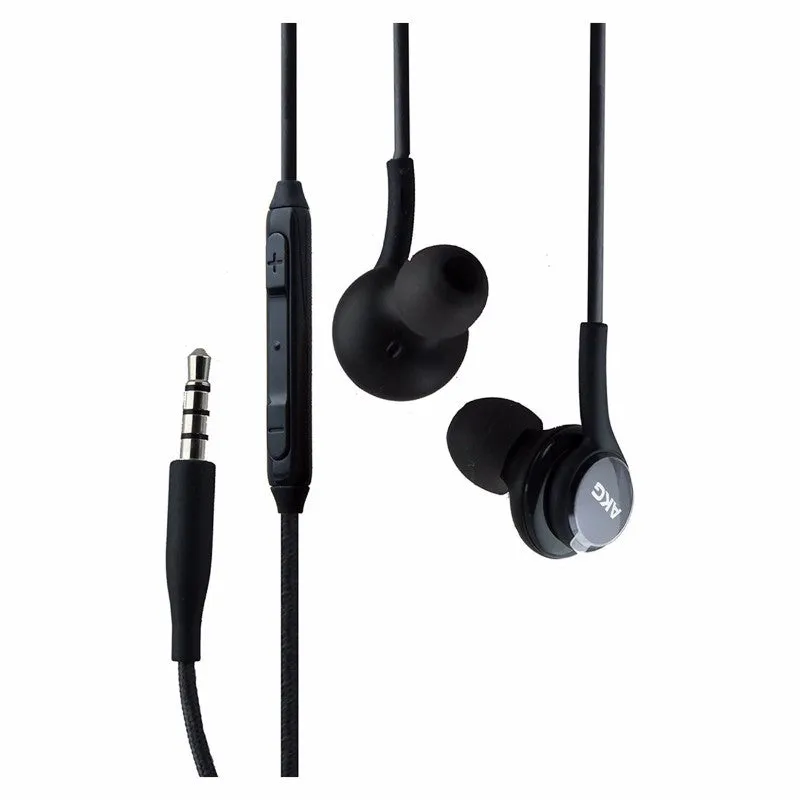 Samsung AKG EO-IG955 3.5mm Earbud Headphones with Microphone/Remote - Dark Gray