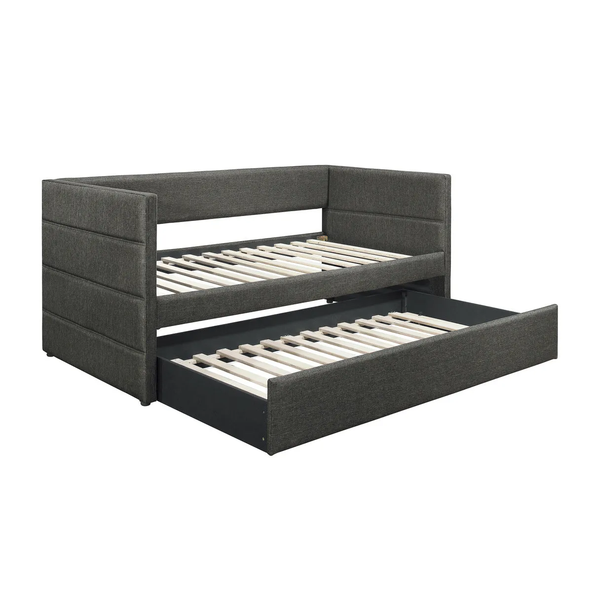 Spacious Sleep Haven: Vining Collection Daybed with Trundle