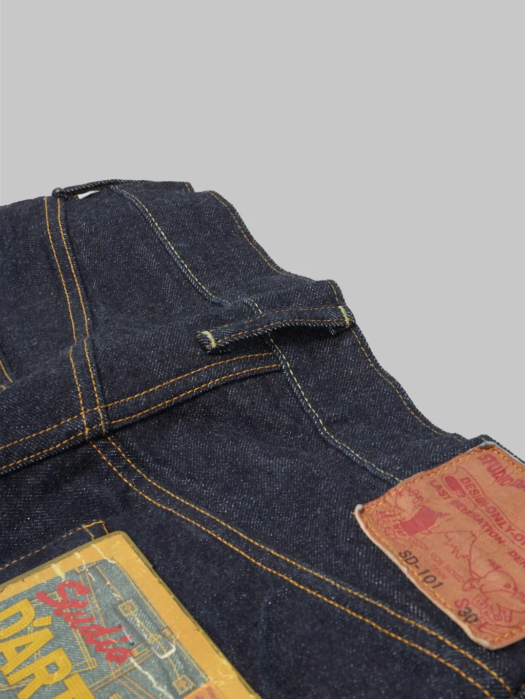 Studio D'Artisan SD-101 15oz Regular Straight Jeans