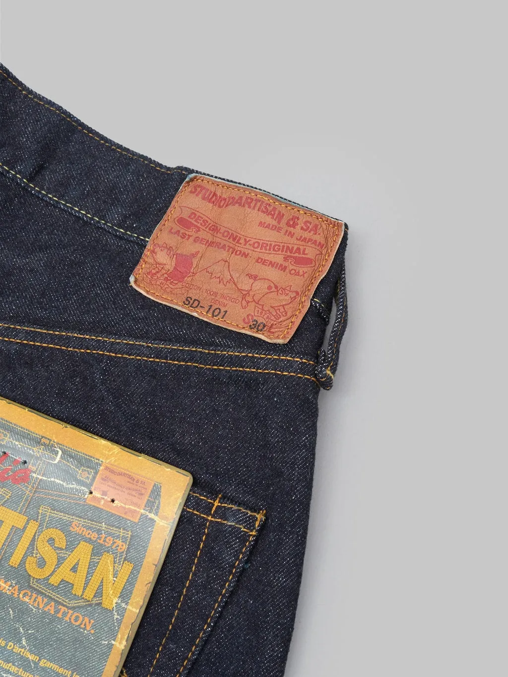 Studio D'Artisan SD-101 15oz Regular Straight Jeans