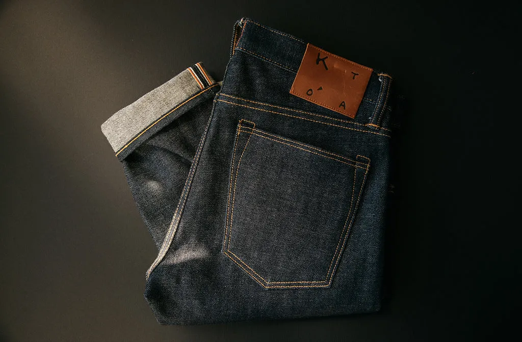 The Hammer Straight - Indigo Raw 14oz Selvedge