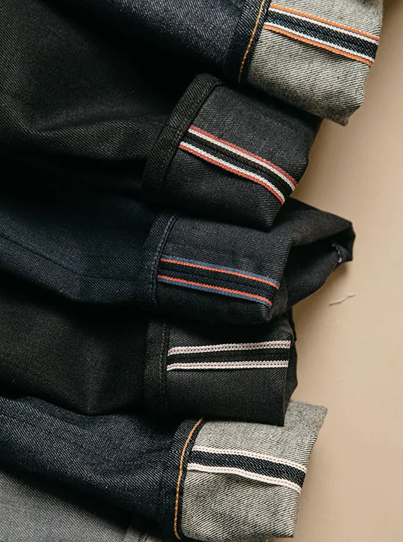 The Pen Slim - Indigo Black Raw 10.5oz Selvedge