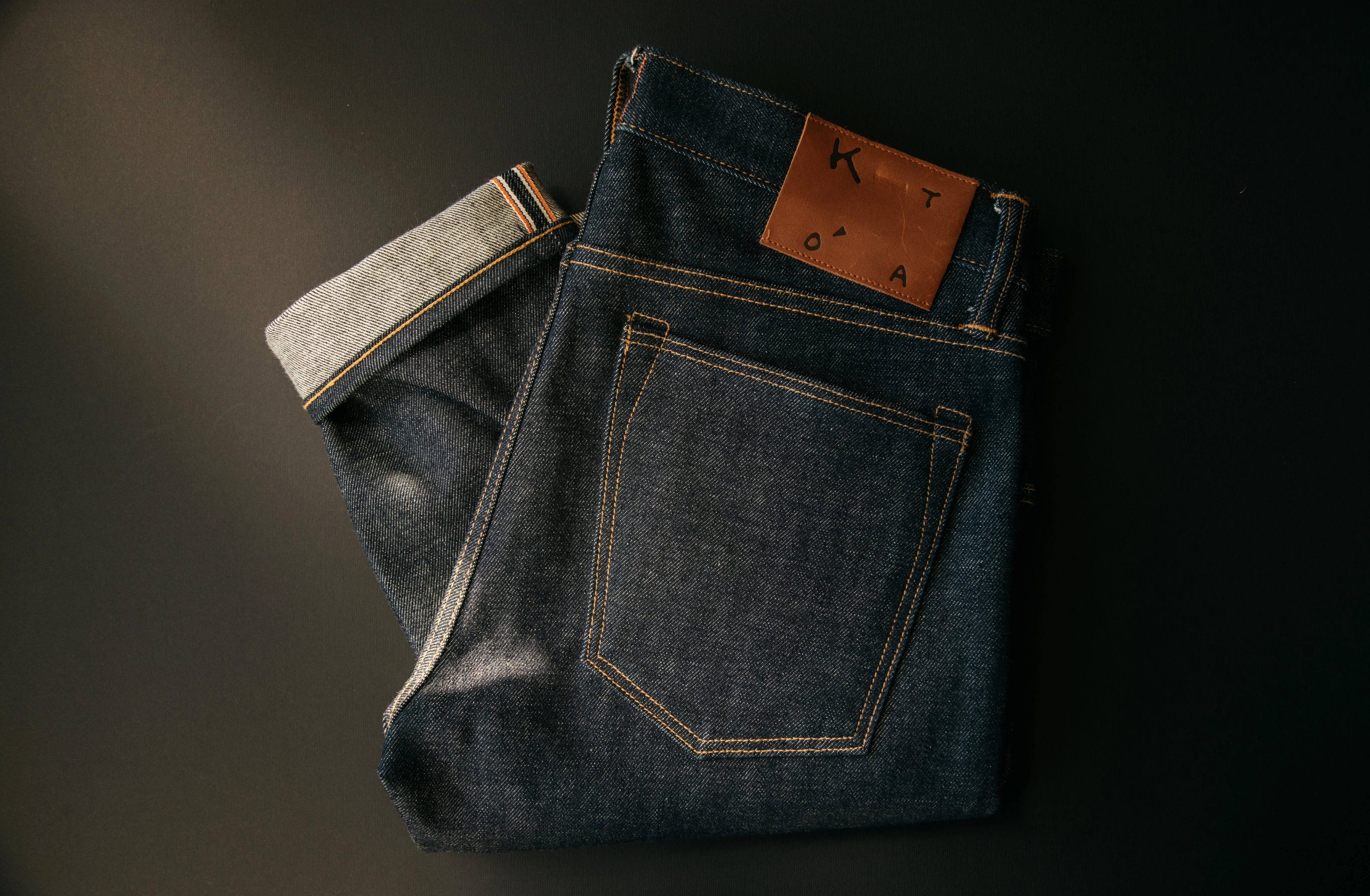 The Pen Slim - Indigo Raw 14oz Selvedge