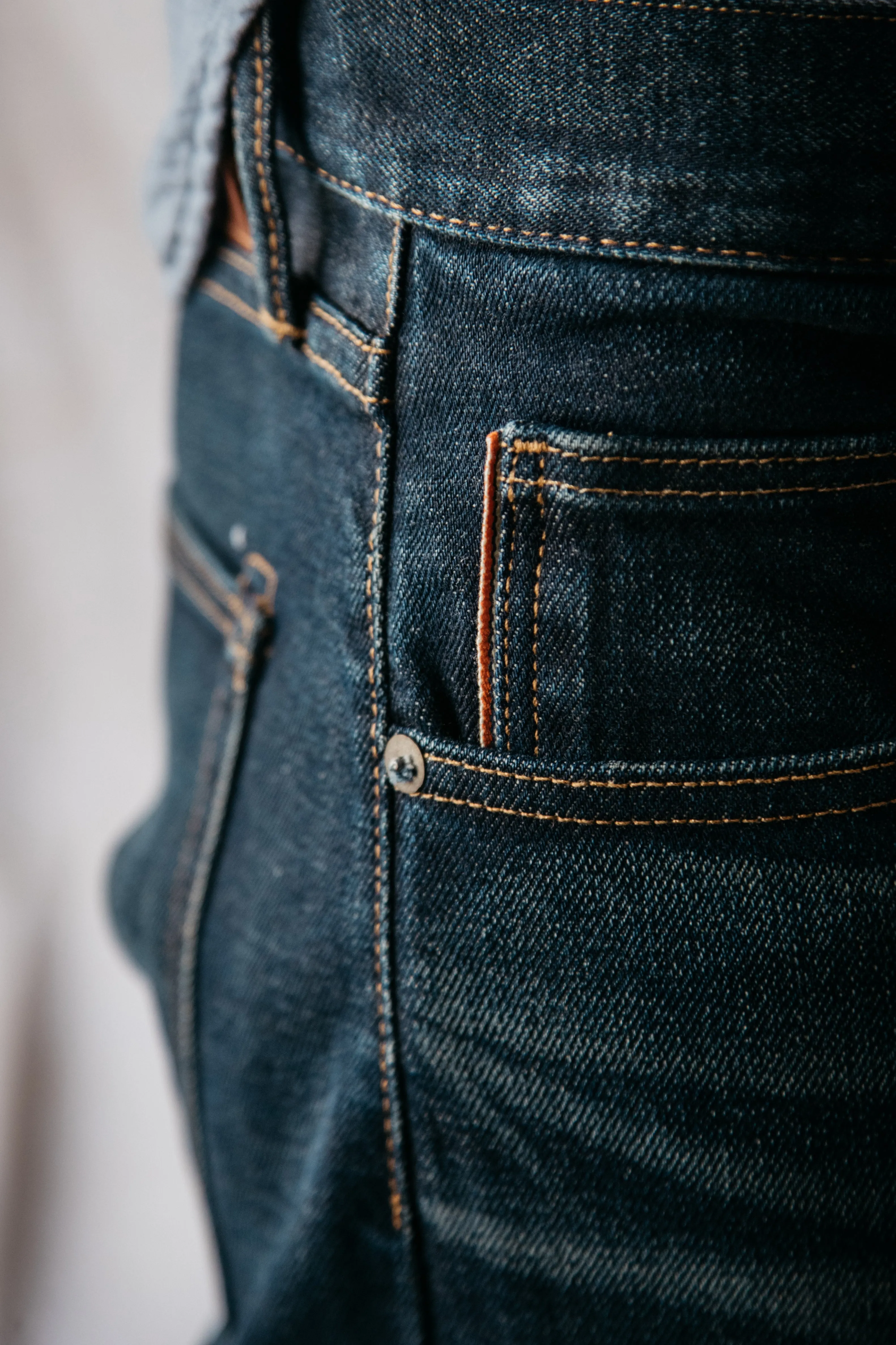 The Pen Slim - Jett 14oz Selvedge