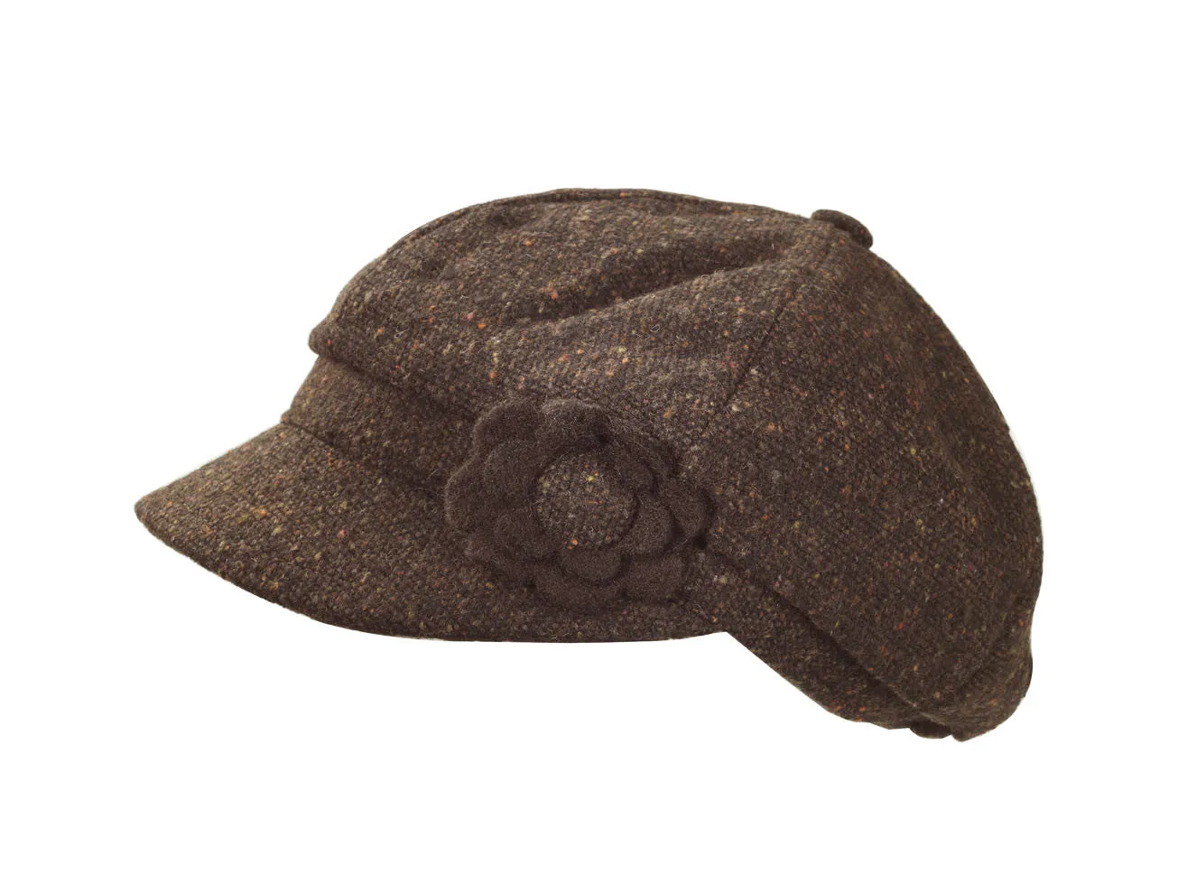 WOMEN'S TWEED FLOWER CAP - SAVE