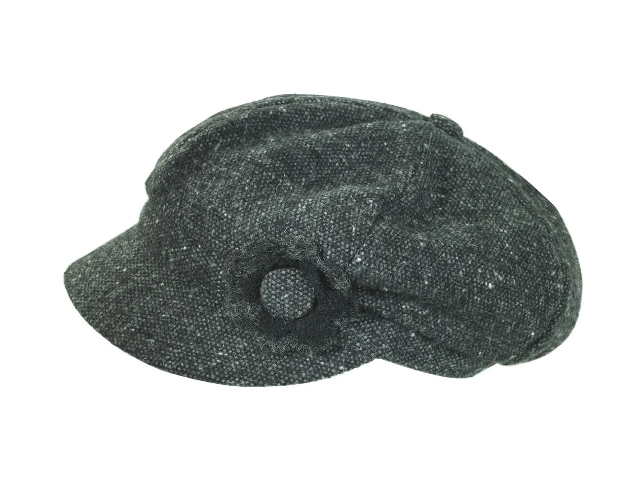 WOMEN'S TWEED FLOWER CAP - SAVE